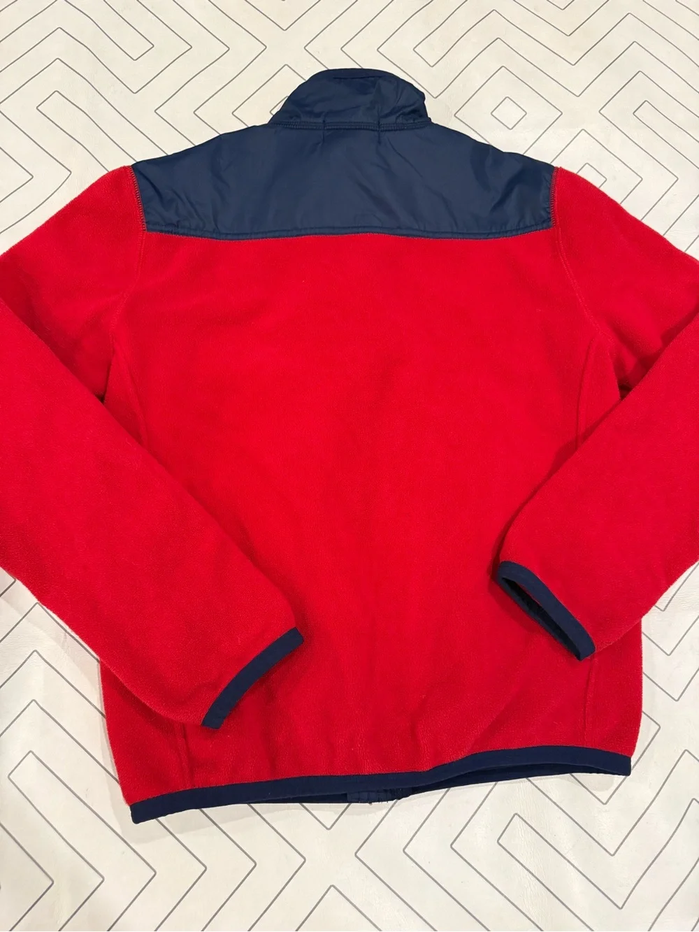 Polo by Ralph Lauren Kids Red & Navy Fleece Zip Jacket